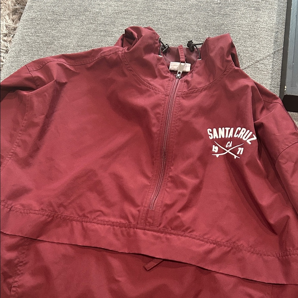 Champion Burgundy Hooded Jacket